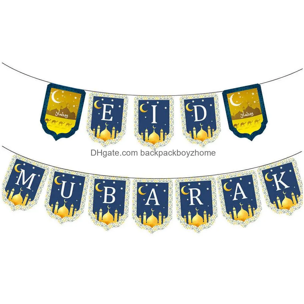 new eid mubarak candle holder 2023 ramadan kareem banner ramadan decoration for home islamic muslim party decor eid al adha gifts