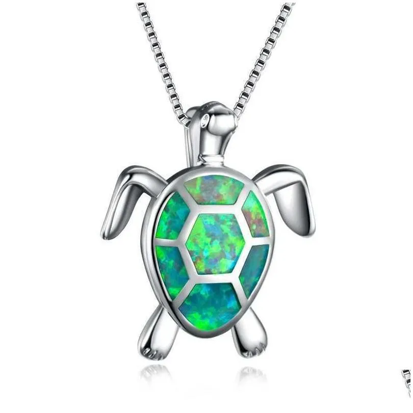 jewelry pendant necklace swimming ocean heart little turtle cute necklace pendant selling style