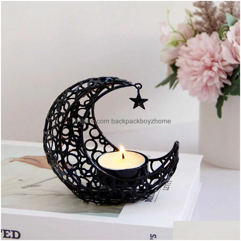 new eid mubarak candle holder 2023 ramadan kareem banner ramadan decoration for home islamic muslim party decor eid al adha gifts