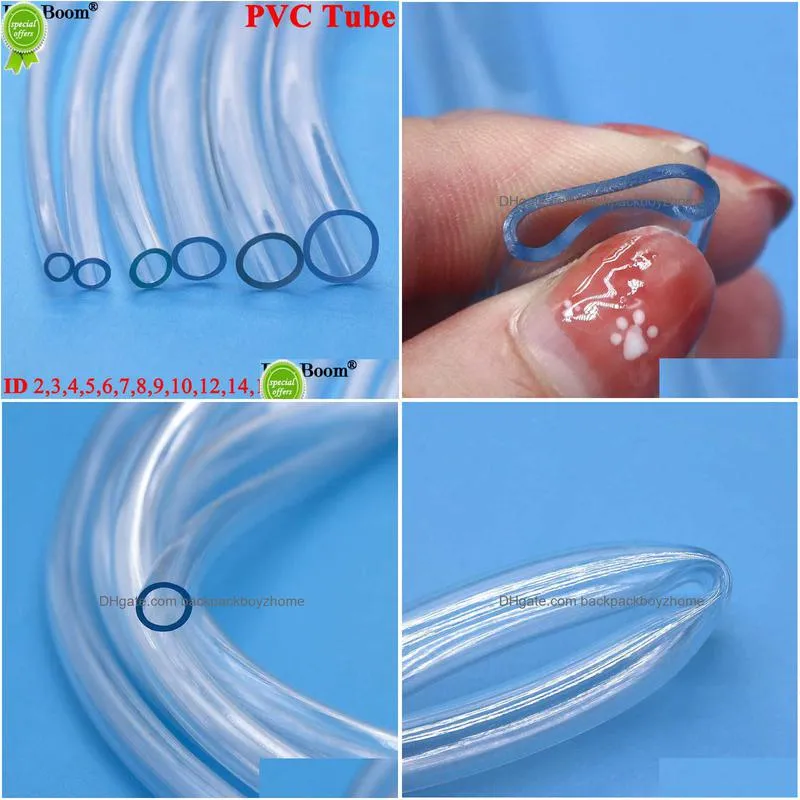 new 1m//5m transparent pvc plastic hoses high quality water pump tube 2 3 4 5 6 8 10 12 14 16 18 20 25mm inner diameter