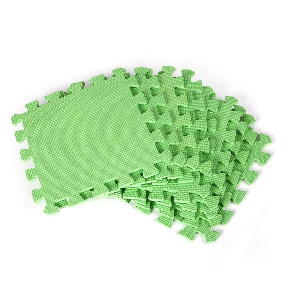 3 color 9pcs 28528507cm eva soft foam interlocking exercise gym floor play mats rug protective tile flooring carpet3318012