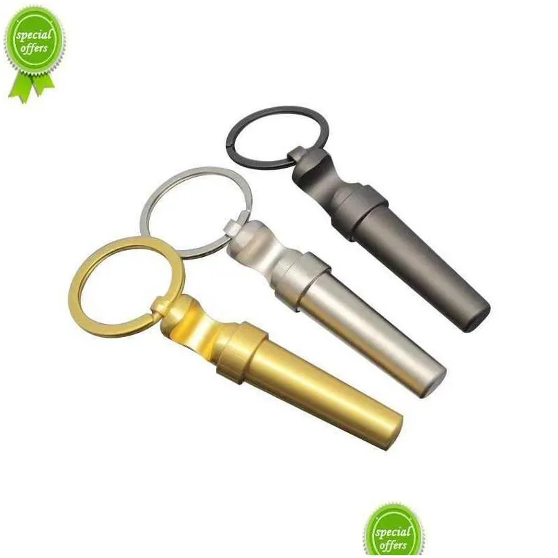  keychain outdoor portable mini multifunctional zinc alloy 3 in 1 bottle opener wine beer can opener wood corkscrew kitchen tools