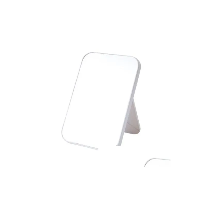 desktop simple dressing hd folding makeup mirror -4