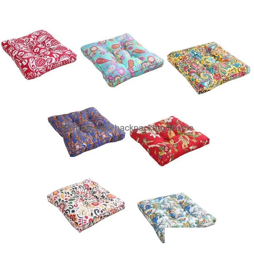 cushion/decorative pillow 45x45cm soft chair cushion outdoor garden patio home kitchen office sofa seat pad bohemian decoration