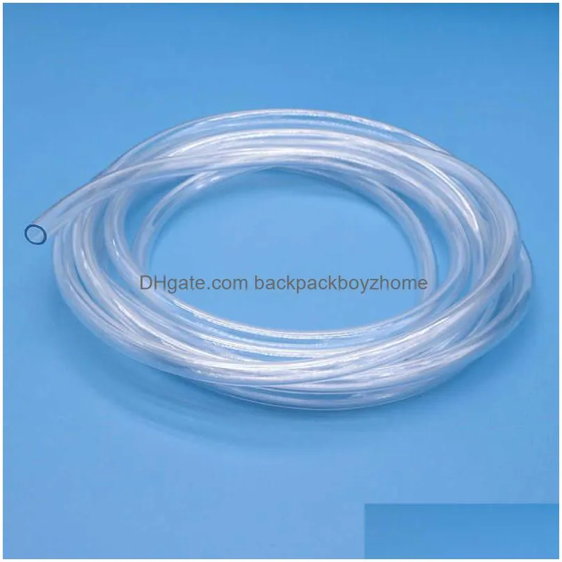 new 1m//5m transparent pvc plastic hoses high quality water pump tube 2 3 4 5 6 8 10 12 14 16 18 20 25mm inner diameter