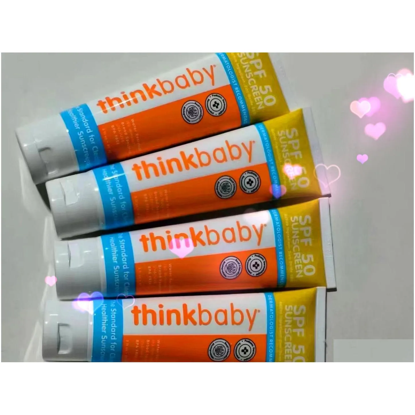 think baby sensitive skin protection sp f 50 vegan mineral baby lotion thinkbaby 89ml