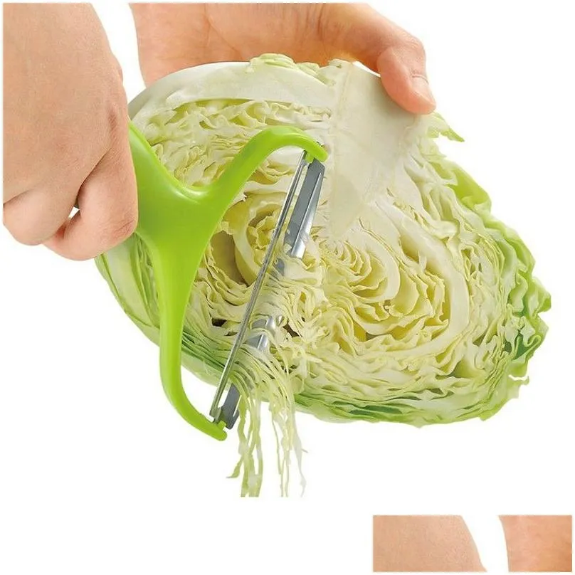 green cabbage shredder peeler fruit vegetable melon potato carrot cucumber multifunction grater peeler slice kitchen tools