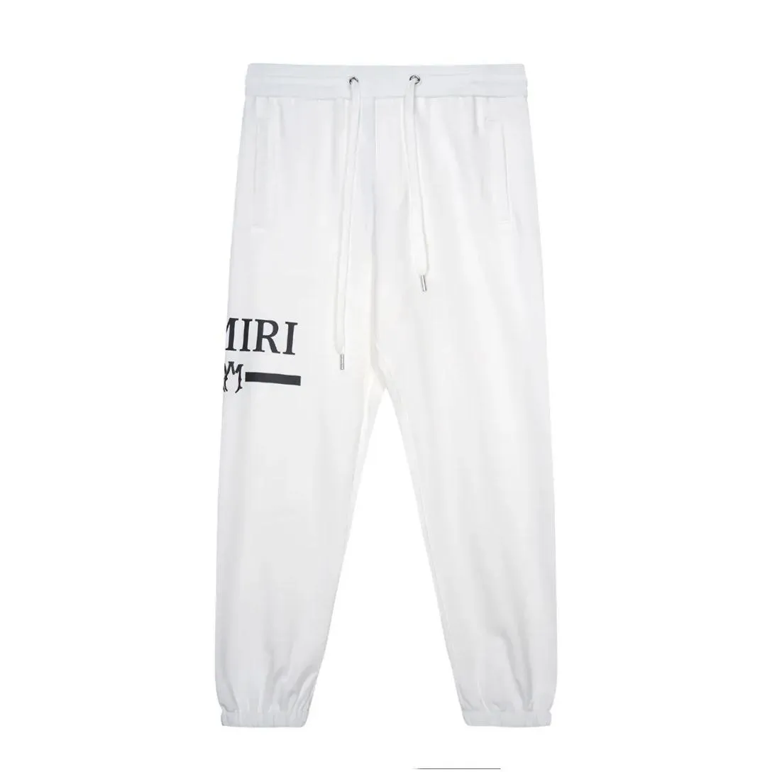 designer mens pants letter print casual men women tracksuits joggers pant fashion hip hop elastic waist trousers