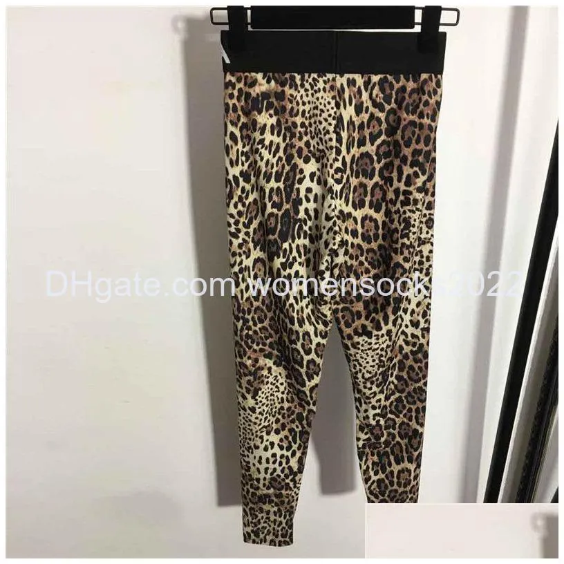 sexy leopard letter printed tracksuits yoga sports suit stand collar long sleeve short tights top with bra elastic thin workout