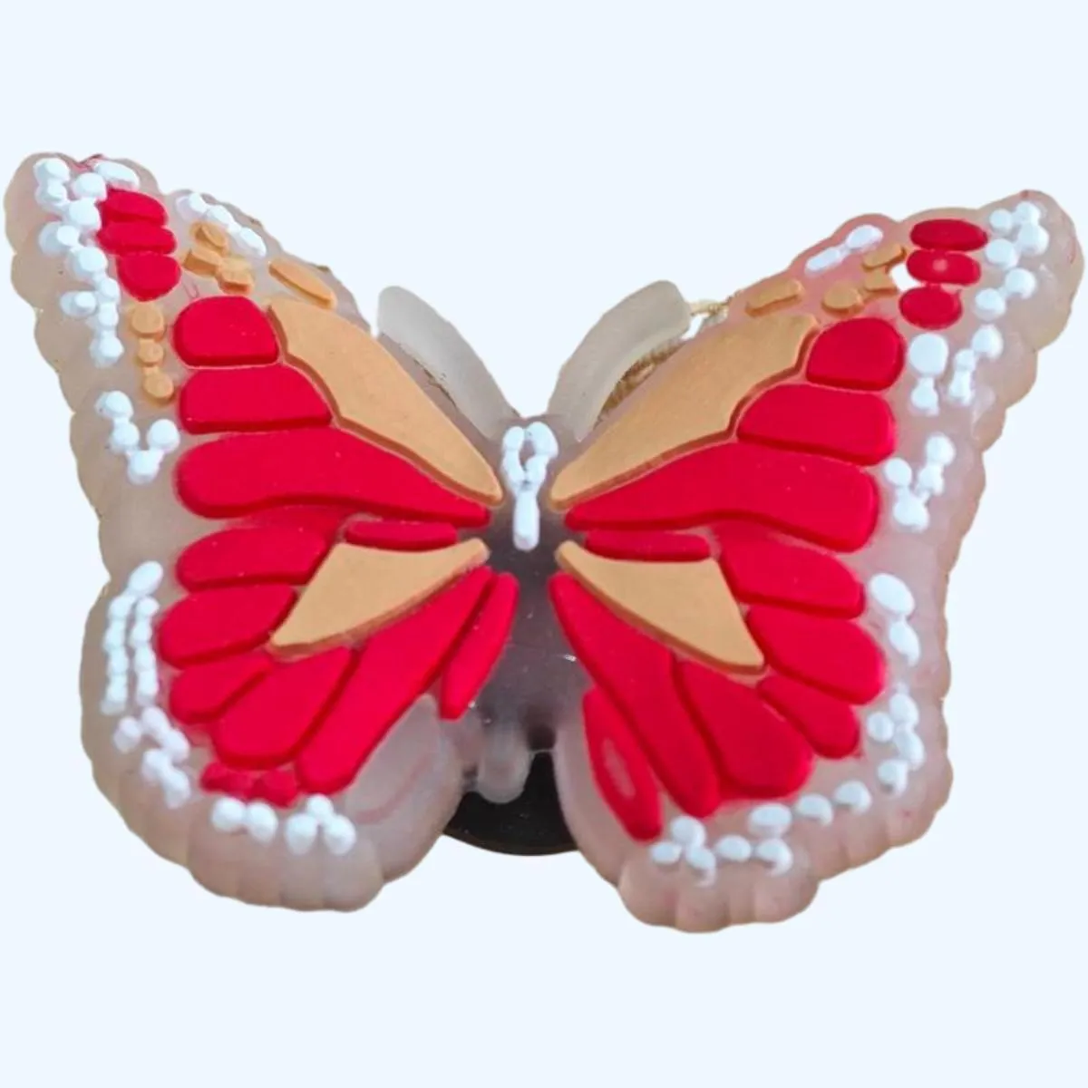  shoe charms for  decoration funny glow in the dark butterfly diy shoes pins for kids boys girls teens men women and adults christmas birthday gifts