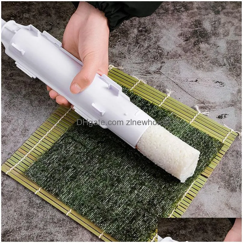 quick sushi maker roller rice mold vegetable meat rolling gadgets diy sushi device making machine kitchen ware
