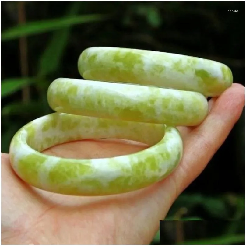bangle real jades bangles women fine jewelry accessories genuine natural lantian jade stone lucky amulet bracelets ladies gifts