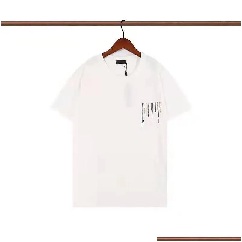 brand mens t shirt multicolor women men stylist tshirt pure cotton tees classic senior designer clothes top1
