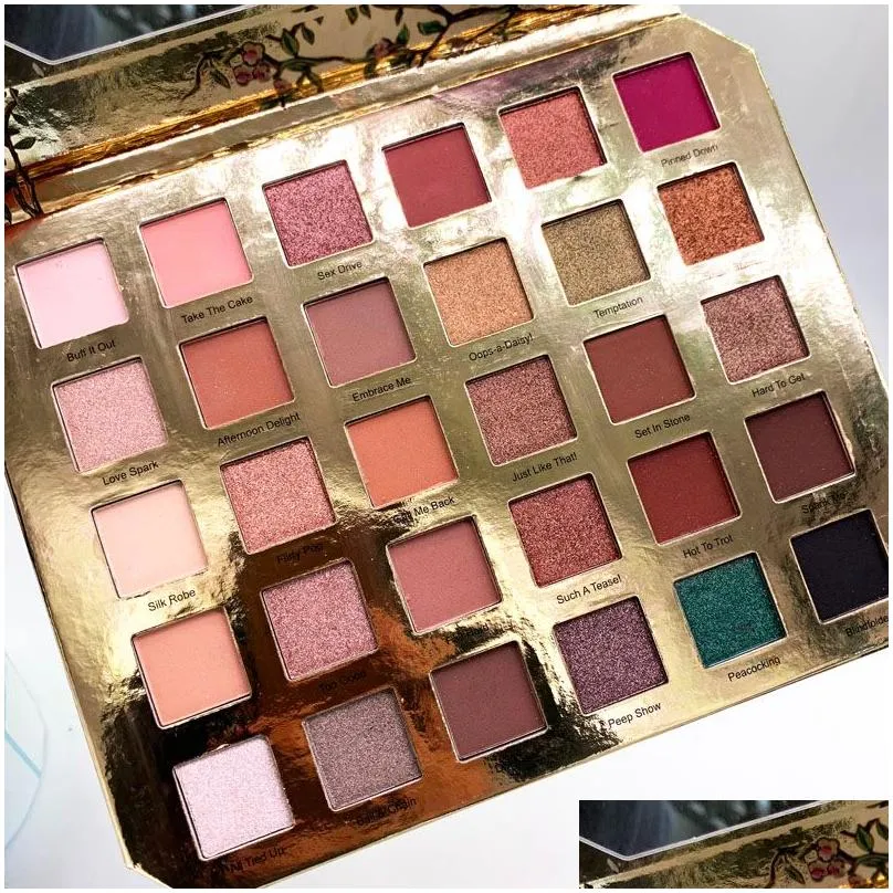 makeup eyeshadow chocolate natural lust eye shadow palette 30 colors shimmer matte naturally peacock eyeshadows face cosmetics dhs