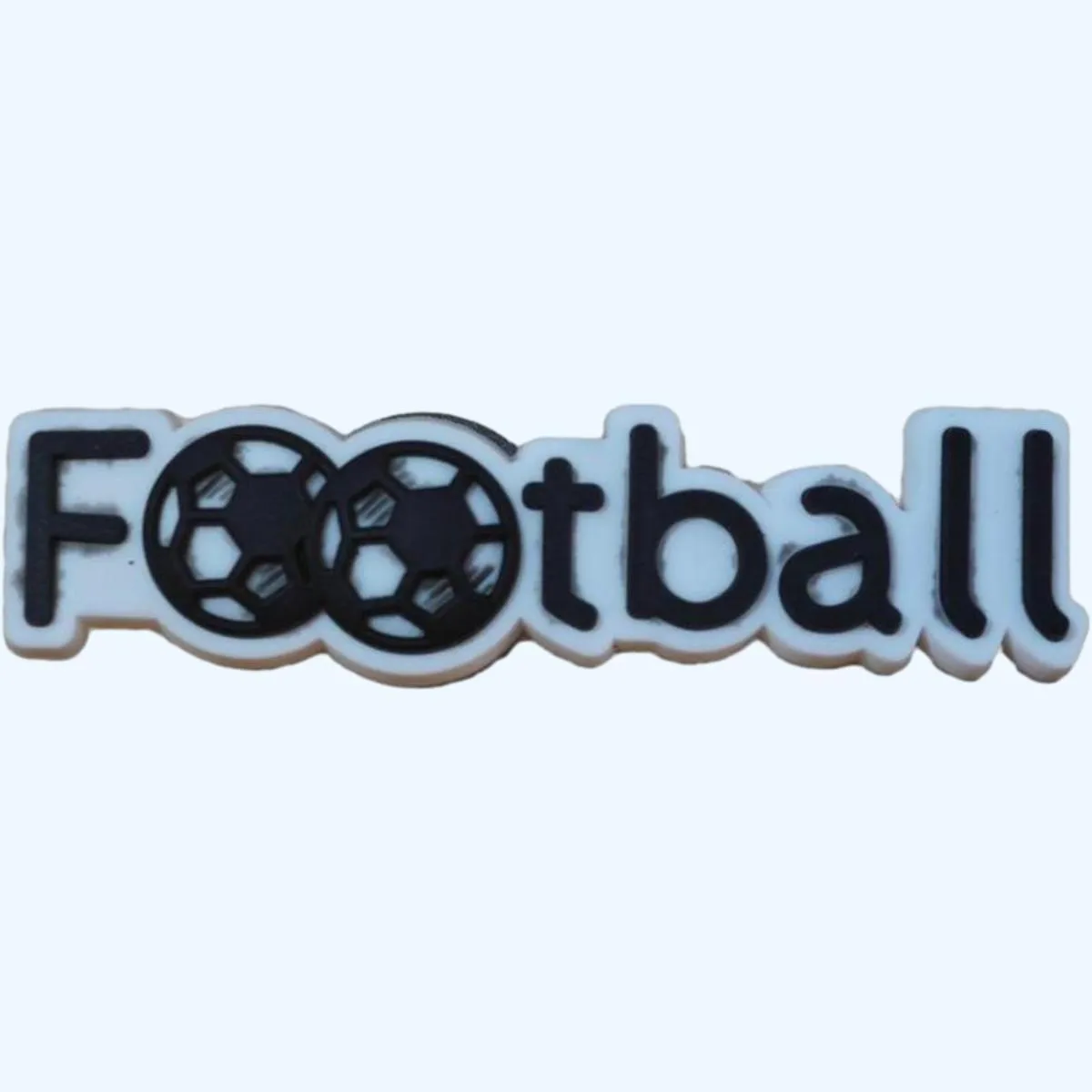 shoe charms for  live love play football shoe decoration different shaped diy shoes pins for kids boys girls teens men women and adults