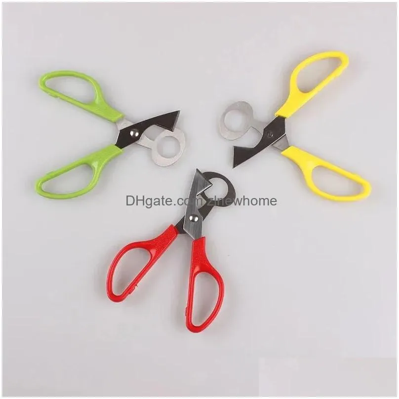 sublimation pigeon quail egg scissor bird cutter opener kitchen tool clipper sale shells scissors cracker cigar stainless steel blade