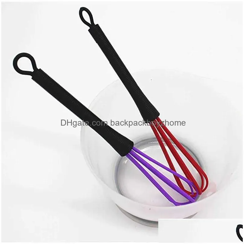 new drink whisk mixer egg beater silicone egg beaters kitchen tools hand egg mixer cooking foamer wisk cook blender