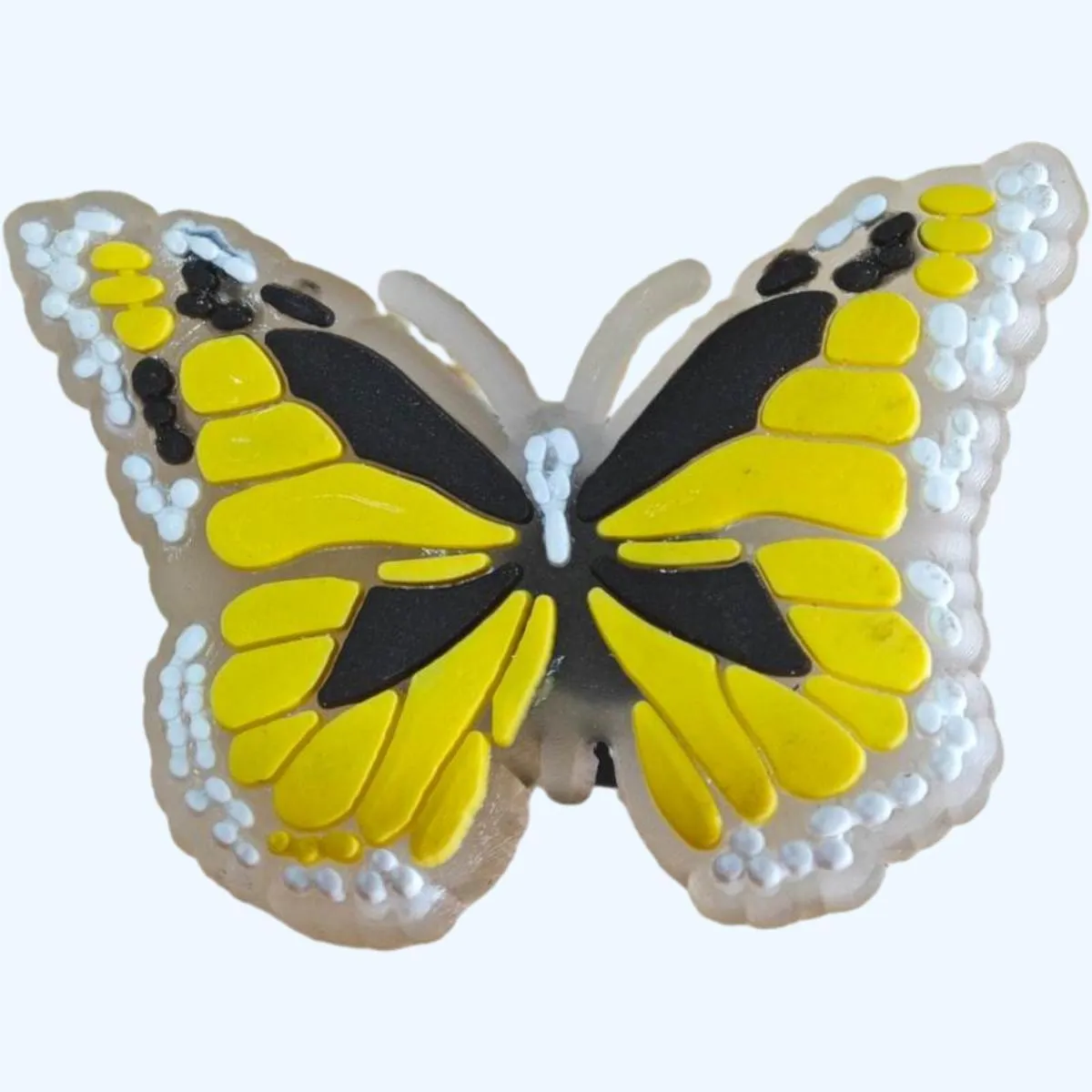  shoe charms for  decoration funny glow in the dark butterfly diy shoes pins for kids boys girls teens men women and adults christmas birthday gifts