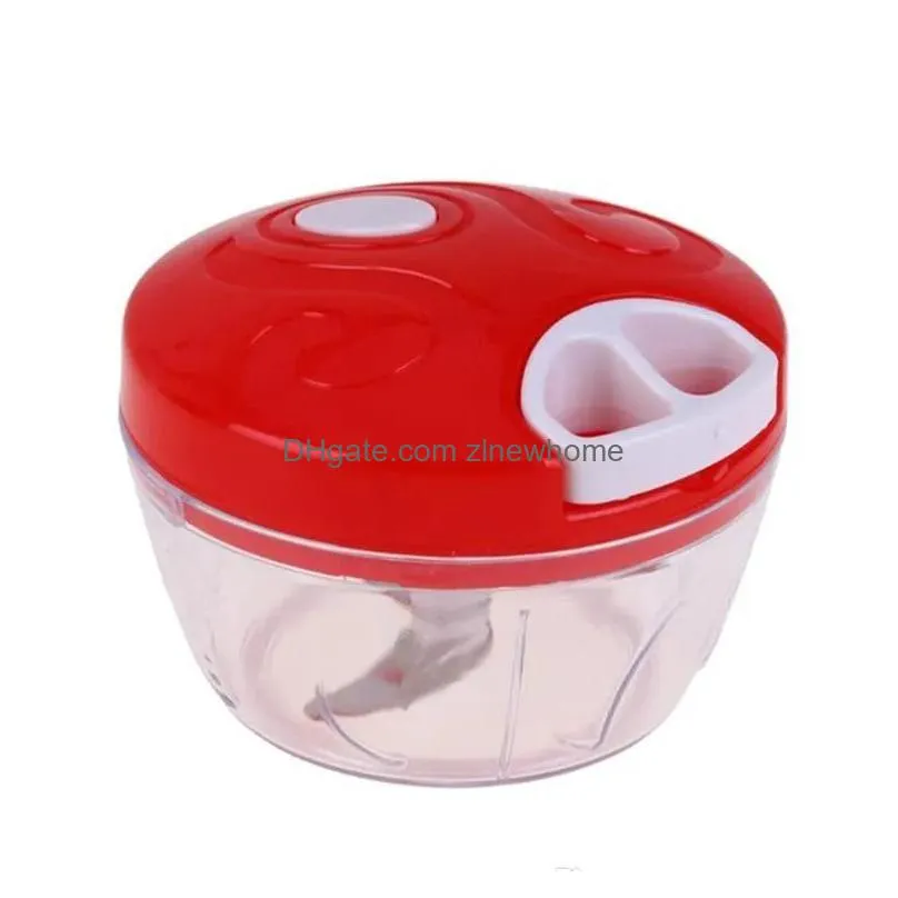 kitchen tools multifunction food chopper garlic cutter vegetable slicer speedy chopper tools manual meat grinder 