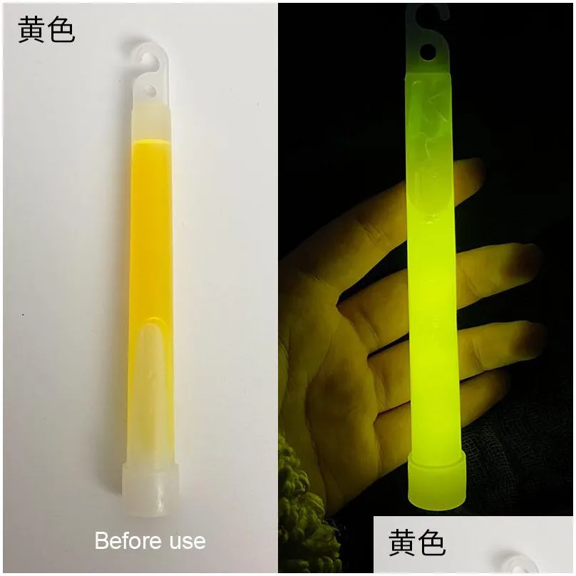 party supplies 6 inch glow sticks multicolor camping emergency nighttime musical festival fluorescent stick lights