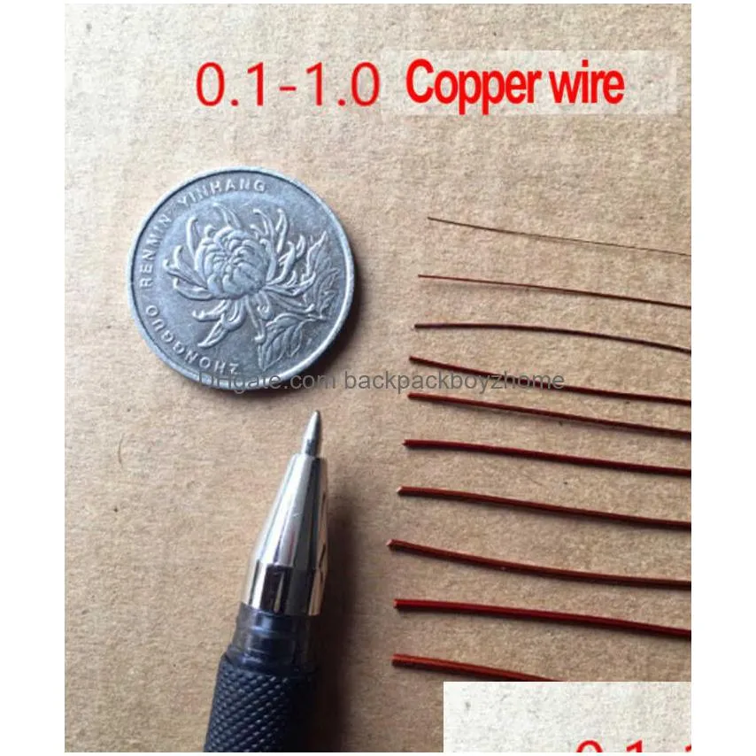 new coil copper wire0.1mm 0.2mm 0.3mm 0.4mm 0.5mm 0.6mm 0.7mm 0.8mm 1.20mmcable copper wire magnet wire enameled copper winding wire