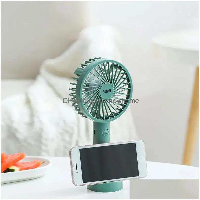 party portable usb rechargeable fan mini handheld air cooling fan desktop ventilation fans with base 3 modes for travel outdoor cooler