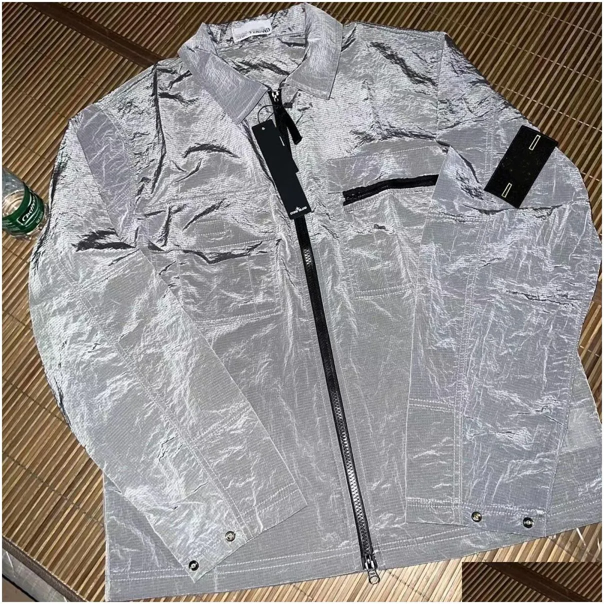 st0ne designer black shirts skin coat with logo mens jackets designer outdoor summer light jacket jacket fishing mountaineering wear