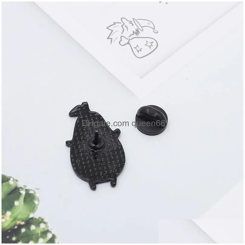 cute cratoon avocado brooches pins funny lapel pins back badge backpack bag hat leather accessories cat lady