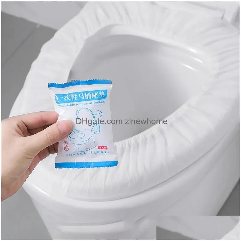 sublimation disposable toilet mats non-woven toilets papers waterproof automatic hotel toiletes cover boutique maternity toilet mat