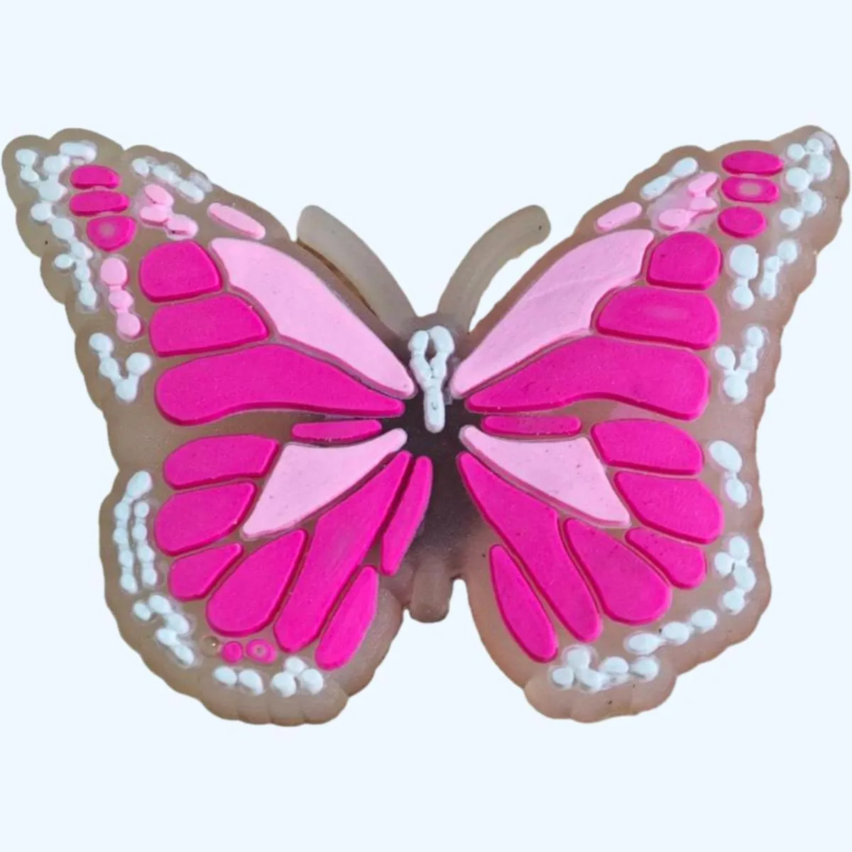  shoe charms for  decoration funny glow in the dark butterfly diy shoes pins for kids boys girls teens men women and adults christmas birthday gifts