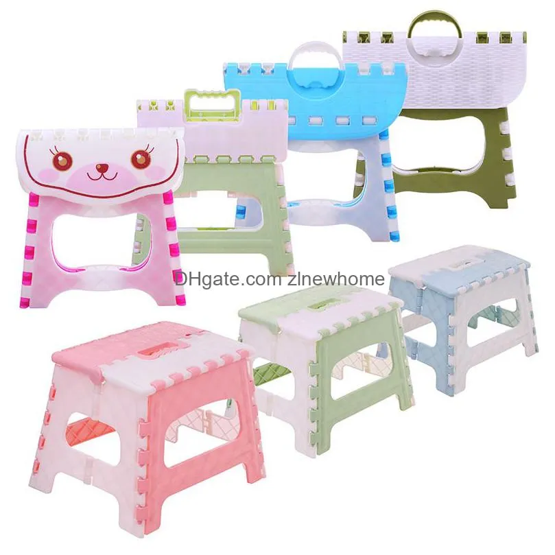 portable folding stools household chairs bathrooms kitchens gardens campsites children and adults