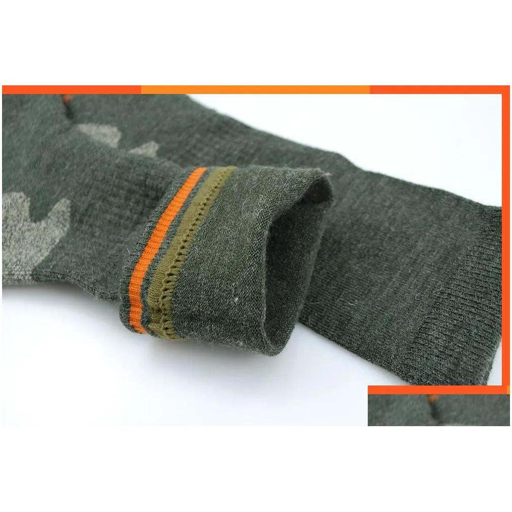 mens merino wool fleece sock woolen thermal warm winter athletics breathable socks for male 41-46
