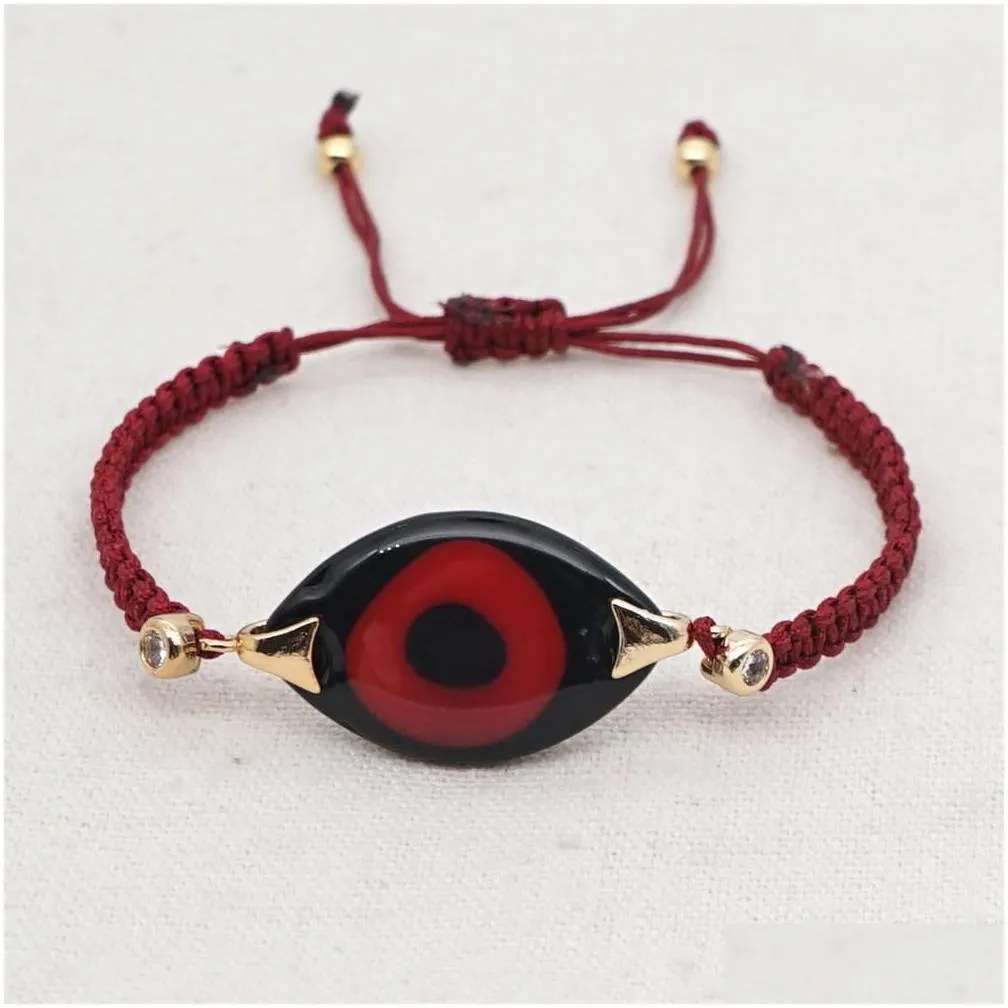 evil eye bracelet for women jewelry trendy turkish eye jewellery bohemian friendship pulsera braided rope bracelets