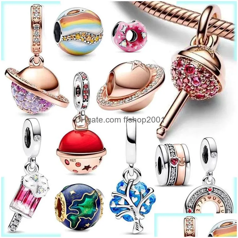 925 sterling silver pandora charm 2023 latest universe series charm beads suitable for primitive ladies bracelet female jewelry diy gift