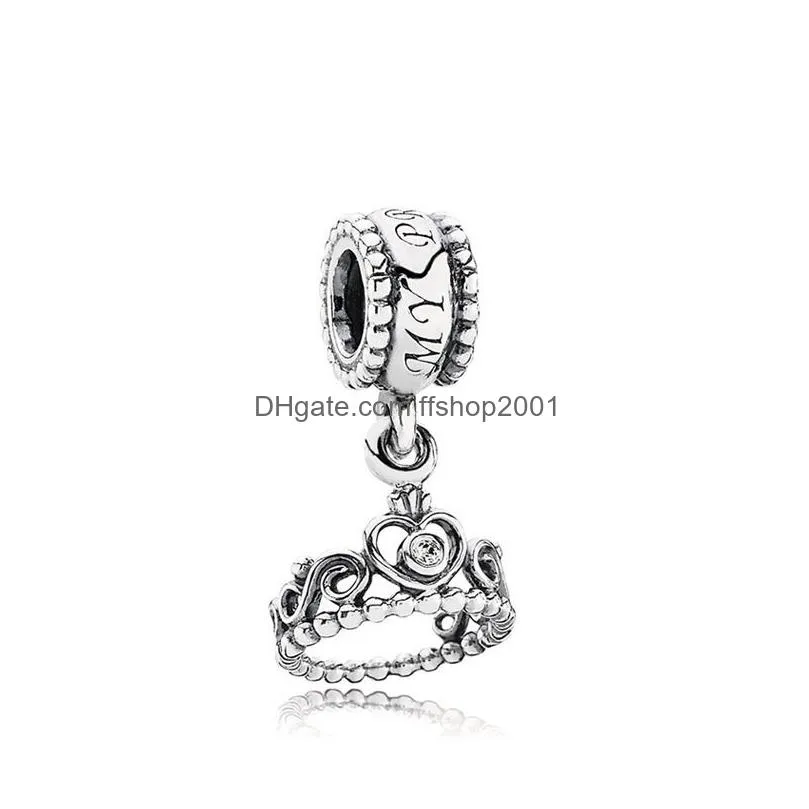 pandora original s925 sterling silver unicorn and moon rune bead beaded charm suitable for bracelet diy fashion jewelry accessories