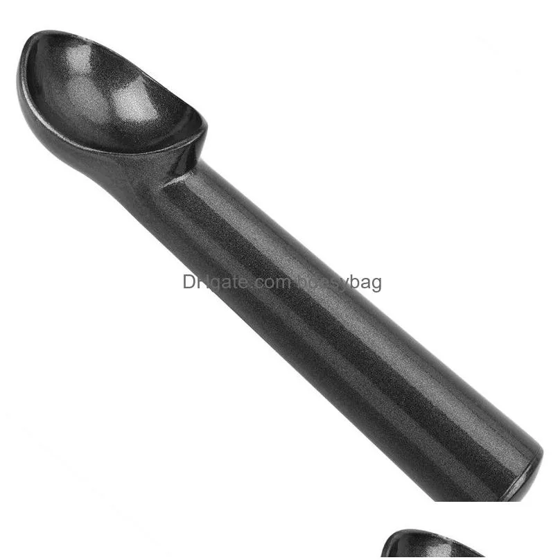 aluminum ice cream spoon non-stick ice cream scoop anti-ze aluminium alloy ice ball maker frozen yogurt cookie dough ball spoon