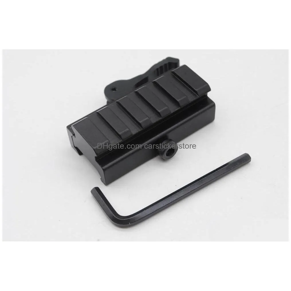 car dvr other auto parts tactical qd detachable 20mm picatinny rail half inch .5 drop delivery mobiles motorcycles dhnfo