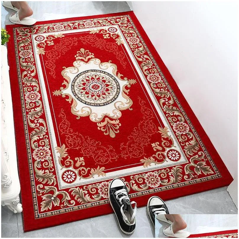 carpets european entrance door mat home long hallway rug bedroom for living room decorative anti-skid floor bedside