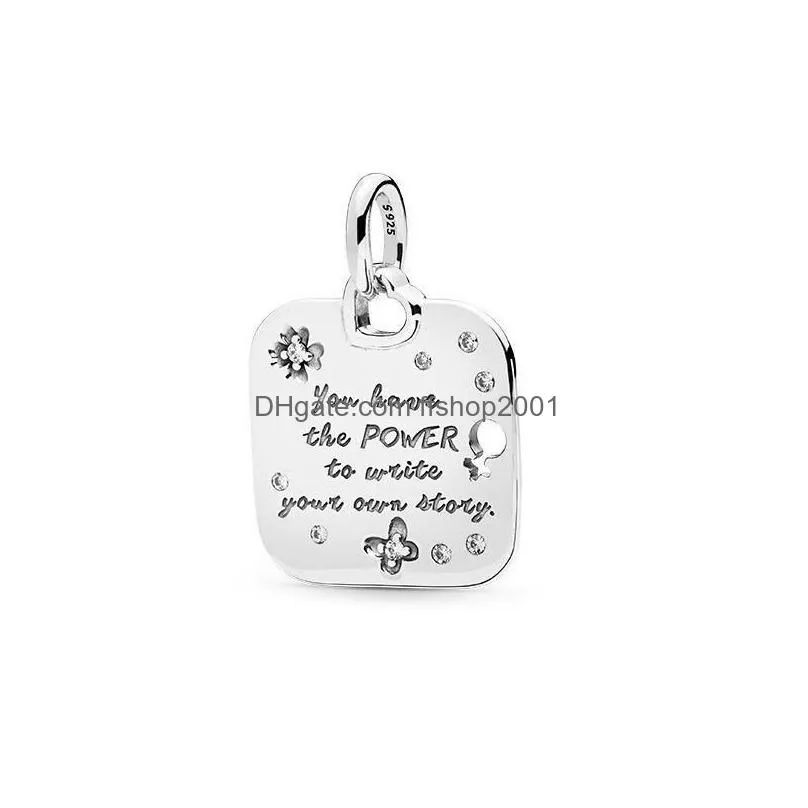 925 sterling silver love you mom double heart split dangle charm beads fit original pandora bracelet diy women jewelry gift