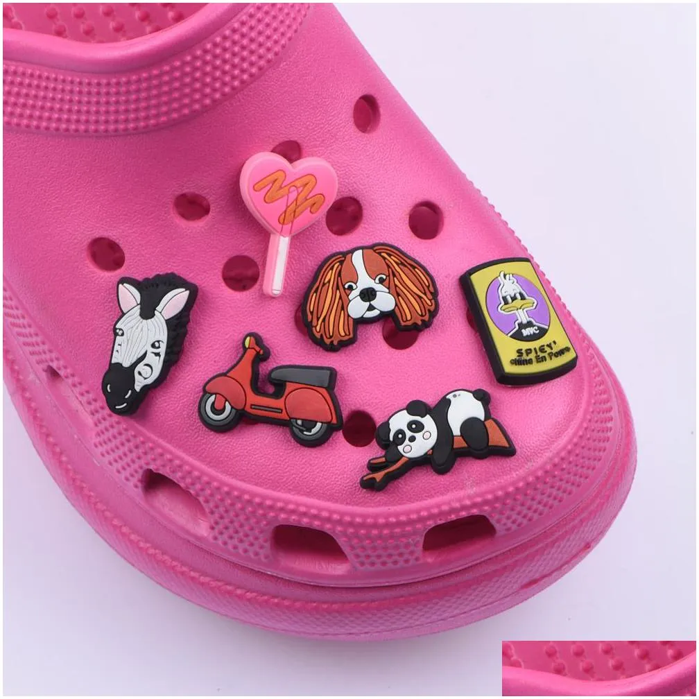 holiday gifts plants and animals shoe charms fit for children clog charm of shoes decoration