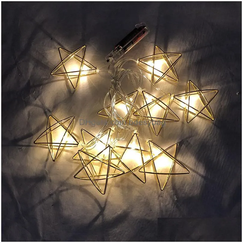 eid mubarak led fairy light moon star heart shape hanging light islam muslim wedding event party home outdoor lights