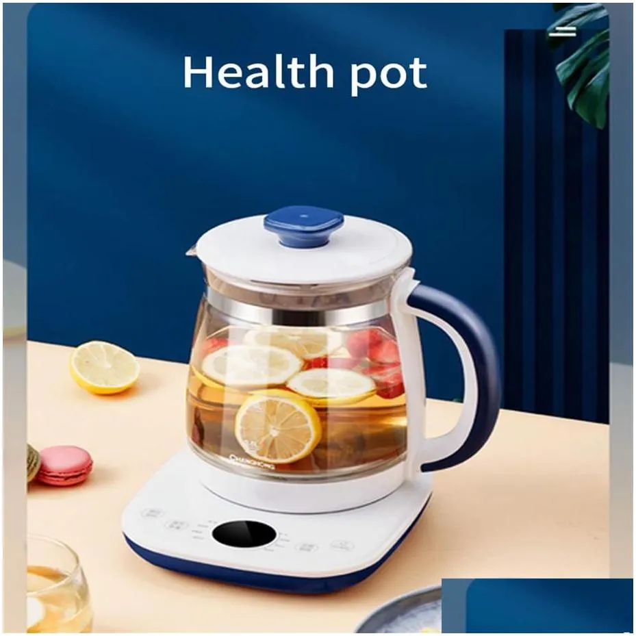 DHgate.com:Electric Glass Flower Teapot for Office | Multi-Functional ...