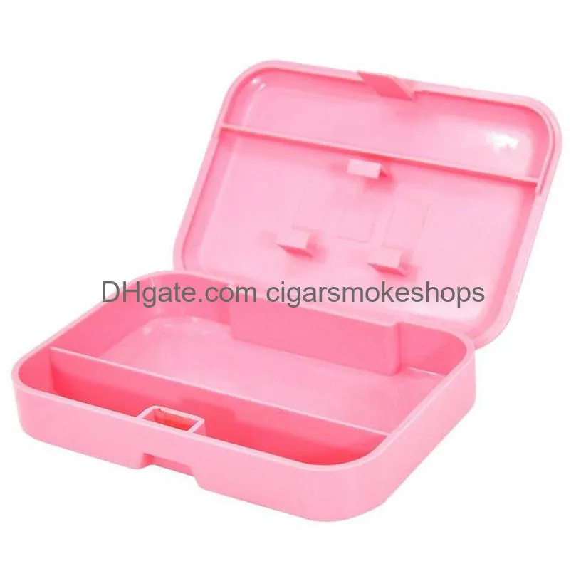 smoking accessories smoke shop pink girl series plastic cigarette case multi functional storage and storage box