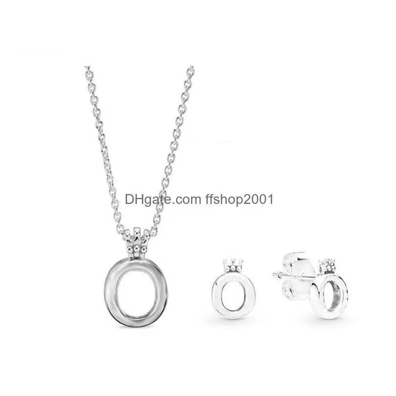pandora original s925 sterling silver necklace ear kit is suitable for womens diy fashion jewelry accessories