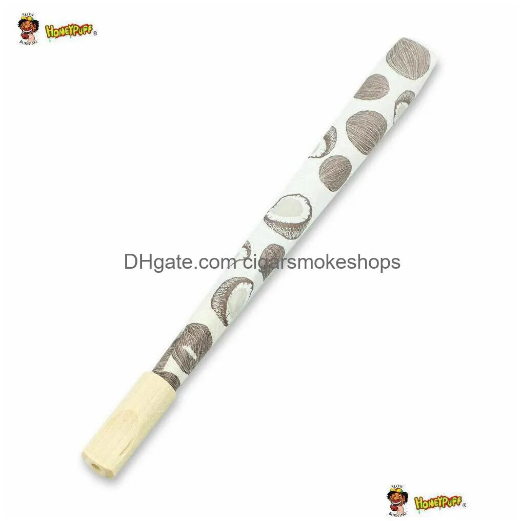 smoke shop fruits flavored pre rolled paper cones classic king size with wood tip smoking accessories