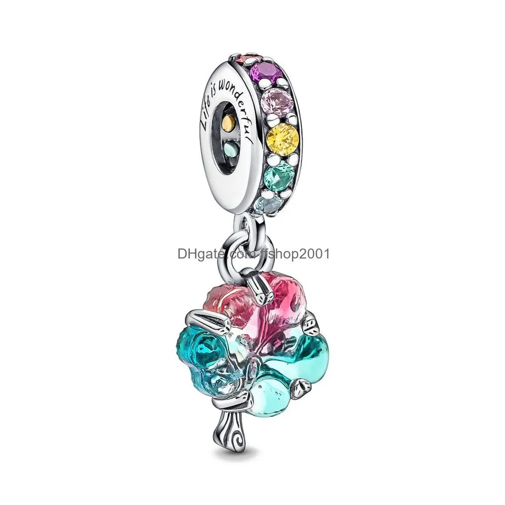  925 sterling silver dragonfly mosaic pendant charm beads for original pandora bracelet diy jewelry gifts for women