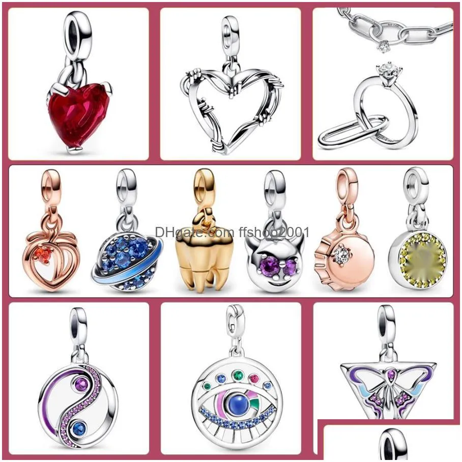 925 sterling silver charm fit pandora me series bracelet me wire heart medallion silver charm beautiful girl gift