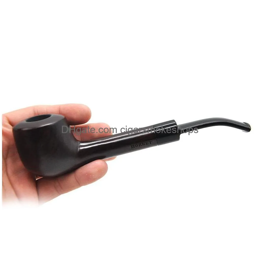 smoke accessory tobacco pipes handmade tobacco pipe wooden pipe kit metal screen filter mouth piece cleaning tools bong dab rig