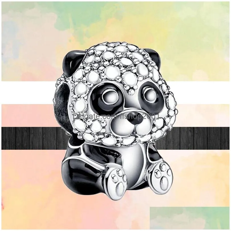 Charms 925 Sterling Sier European Blue Butterfly Panda Insect Harp Happy Birthday Balloon Beads For Original Pandora Charm Bracelet Dhc0A From 5 29 DHgate