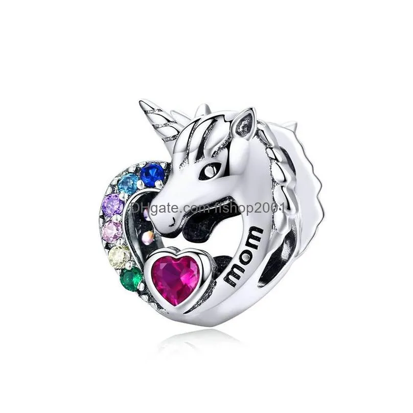  925 sterling silver charm camera unicorn diy beads for original brand charm bracelet necklace pandora womens jewelry fashion